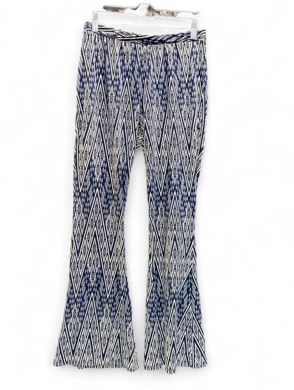 Women's Blue and Purple Trousers